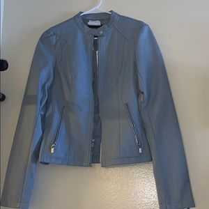 Faux leather jacket